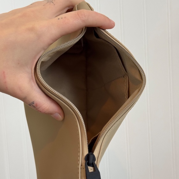 RAINS Cosmetic Bag in Sand - Picture 3 of 8